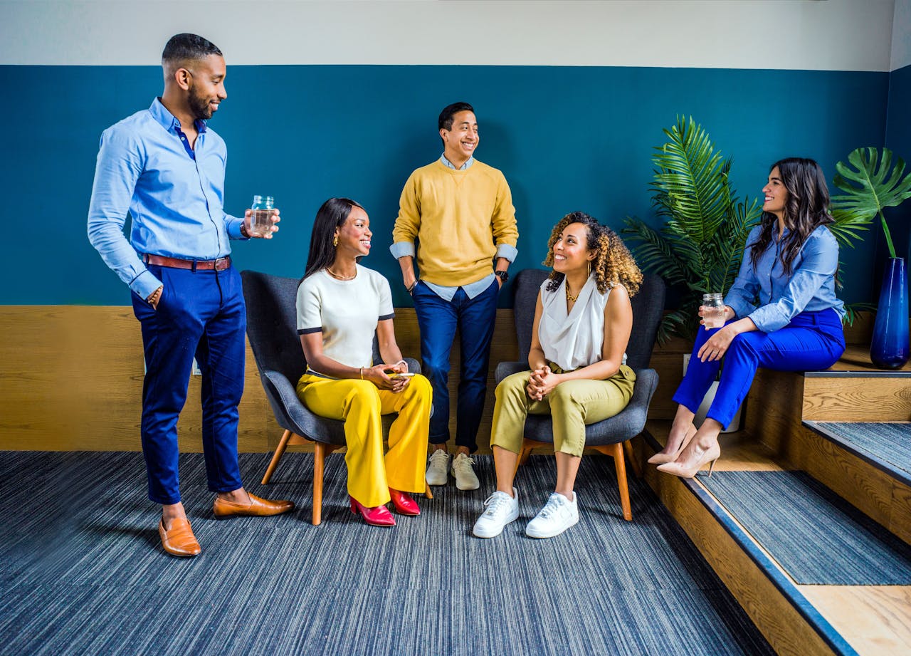 Group of people meeting